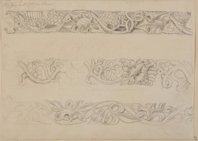 Foliage on Doors, King's College Chapel