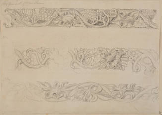 Foliage on Doors, King's College Chapel