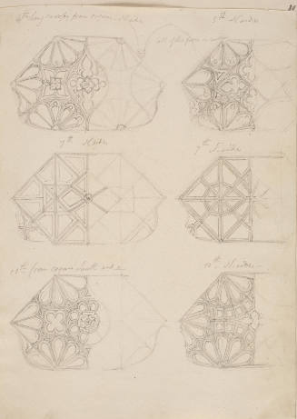 Groining of Canopies and Piers, King's College Chapel