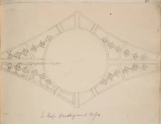 In roof paneling around Bosses, King's College Chapel