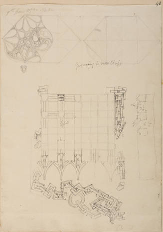 Porteuilles in side compartment of nave, King's Colllege Chapel