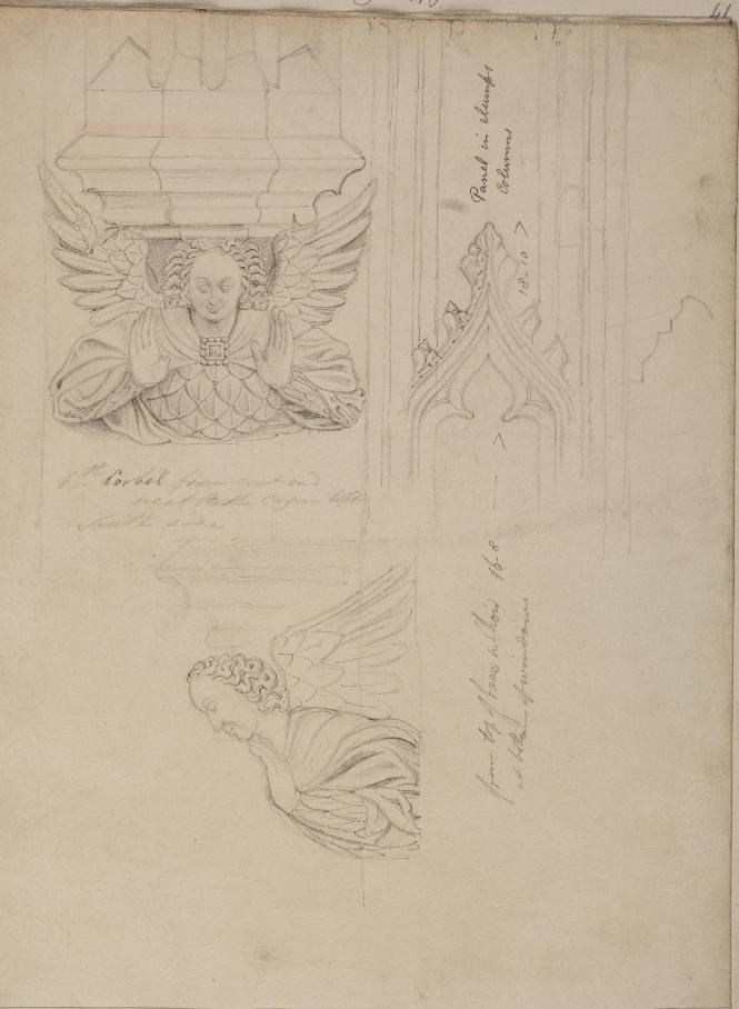 Details of Canopies, King's College Chapel