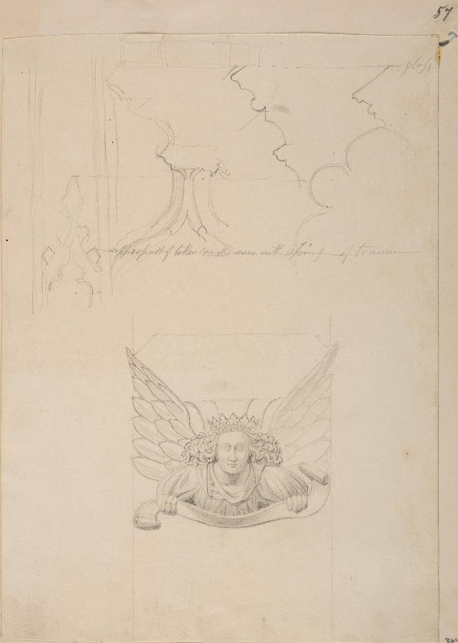 Corbel, King's College Chapel