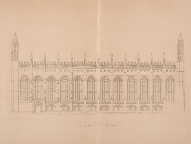South Elevation, King's College Chapel