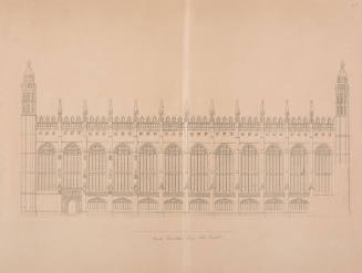 South Elevation, King's College Chapel