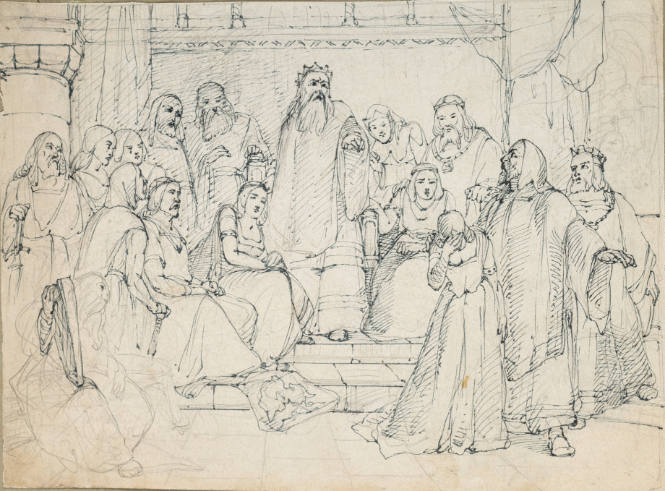 Lear and his Daughters