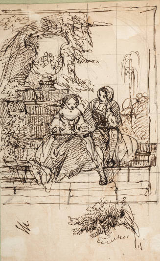 Lady and Gentleman Reading (Amy and Leicester)