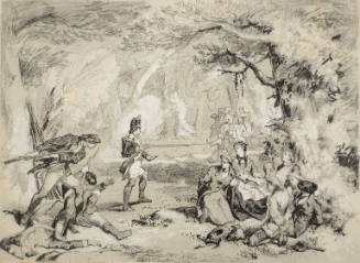 Revolutionary War Scene