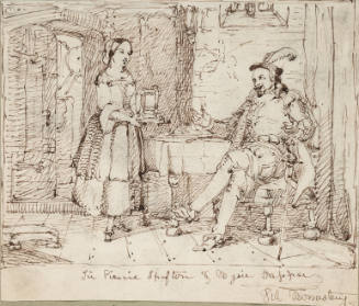 Sir Purcy Shafton and Misic Happer  Vide Monastary