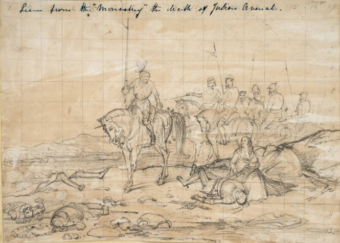 Les - from the "Monastery" the death of Julien Arenal
