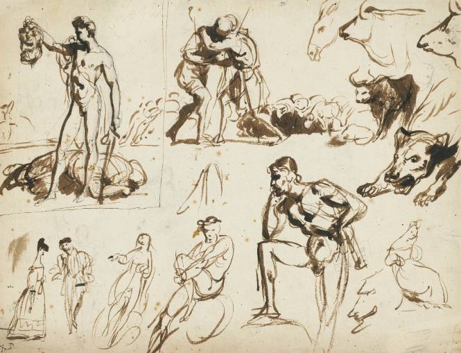 Sheet of Sketches (double sided)
