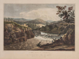 Little Falls at Luzerne, No. 1 of the Hudson River Port Folio
