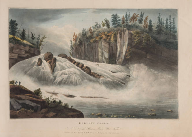 Hadley's Falls, No. 5 of the Hudson River Port Folio