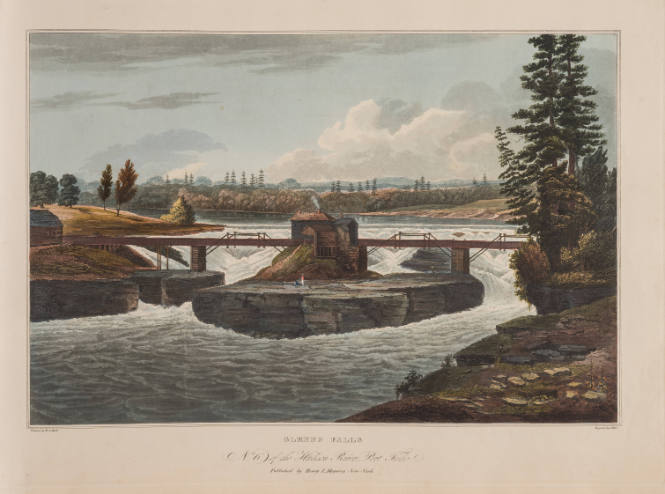 Glenns Falls, No. 6 of the Hudson River Port Folio