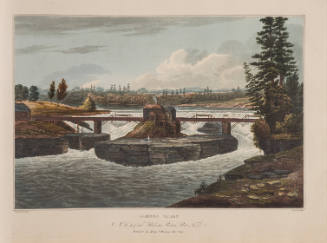 Glenns Falls, No. 6 of the Hudson River Port Folio