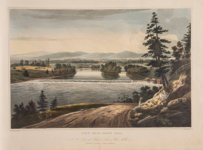 View Near Sandy Hill, No. 7 of the Hudson River Port Folio