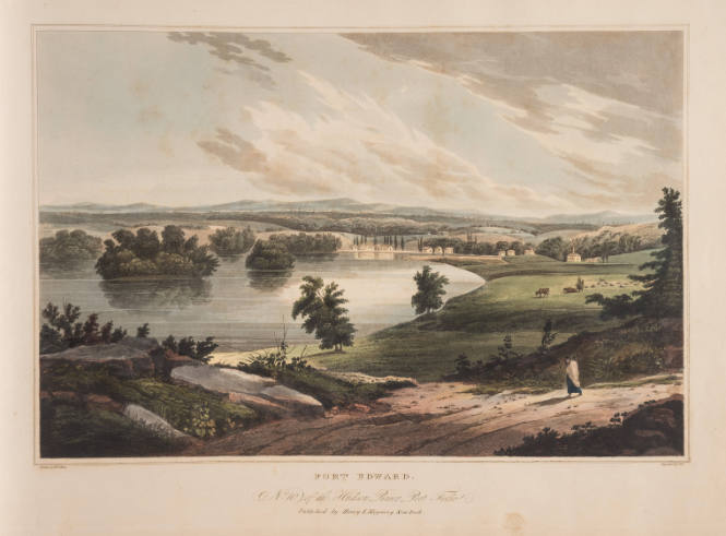 Fort Edward, No. 10 of the Hudson River Port Folio