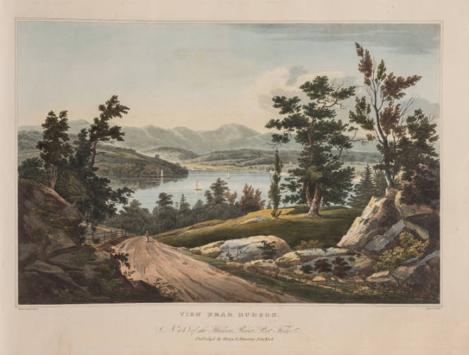 View From Hudson. No. 12 of the Hudson River Port Folio