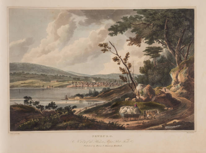 Newburg, No. 14  of the Hudson River Port Folio