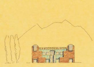 Composite Sketch, House in Aspen Colorado