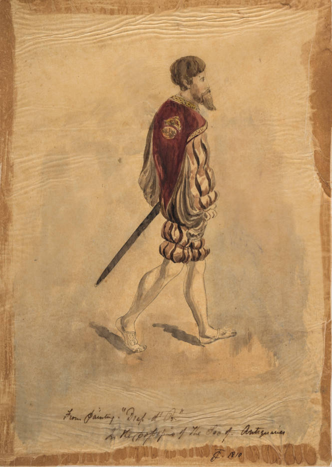 Man - from painting - "Drap d'Oz"
