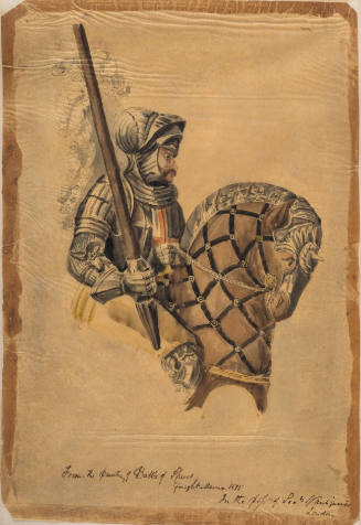 From the painting - "The Battle of Spurs 1513"