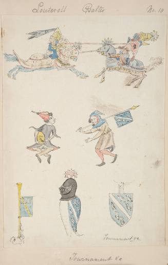 Tournament - Louterell Psalter No. 10