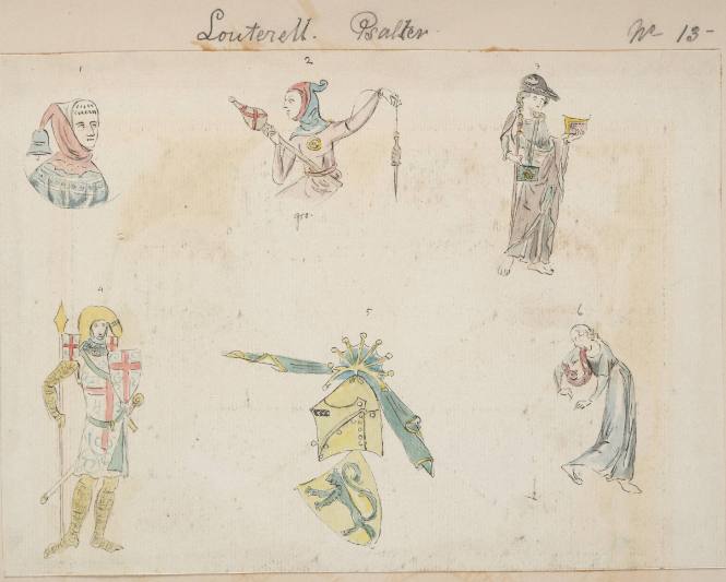 Louterell Psalter No. 13