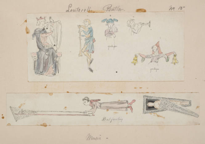Music - Louterell Psalter No. 15