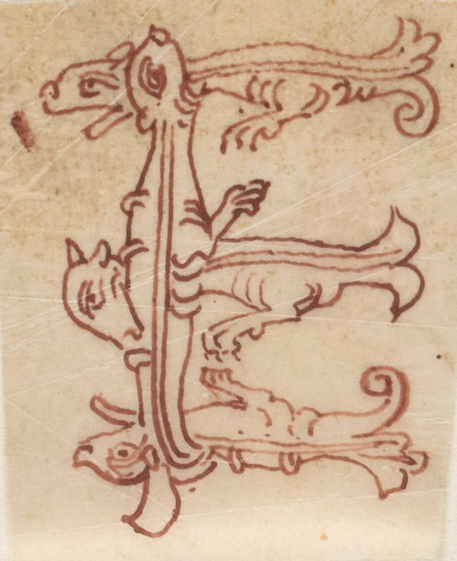Copy of Alphabet - from ancient Ms. Salisbury, Gothic