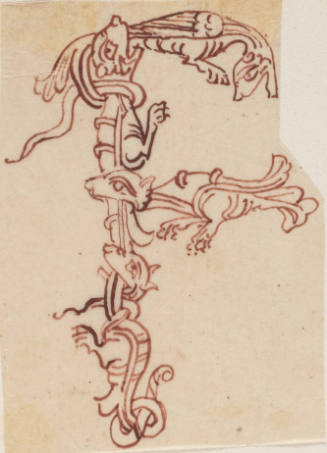 Copy of Alphabet - from ancient Ms. Salisbury, Gothic