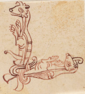Copy of Alphabet - from ancient Ms. Salisbury, Gothic