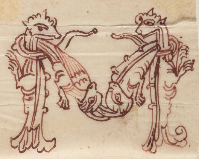 Copy of Alphabet - from ancient Ms. Salisbury, Gothic