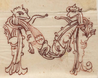 Copy of Alphabet - from ancient Ms. Salisbury, Gothic