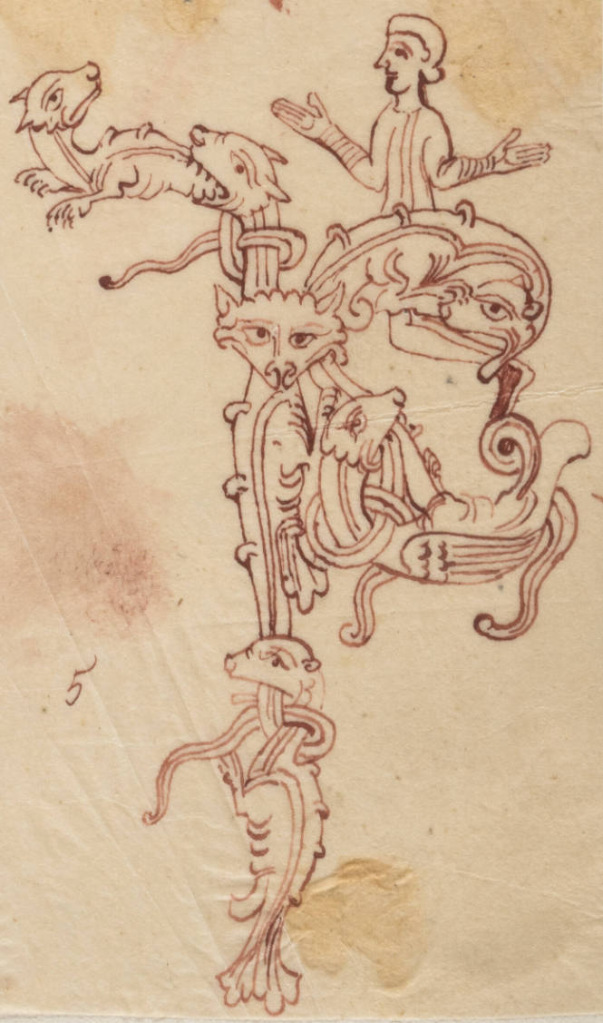 Copy of Alphabet - from ancient Ms. Salisbury, Gothic