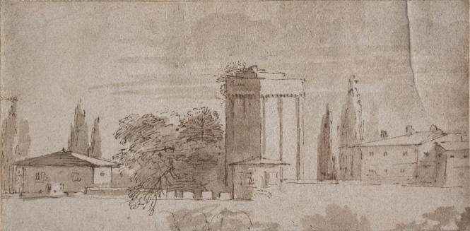 View of an Italian Town