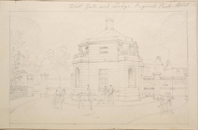 West Gate and Lodge, Regent's Park