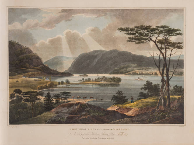 View From Fishkill Looking to West Point, No. 15 of the Hudson River Port Folio