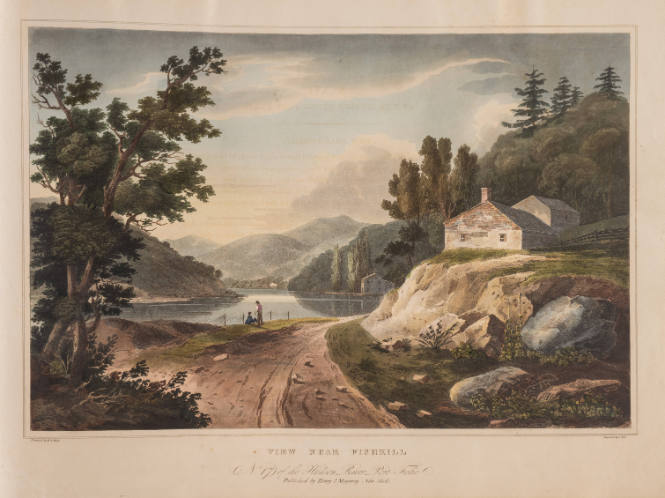 View Near Fishkill, No. 17 of the Hudson River Port Folio