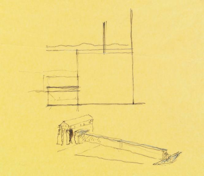 Composite Sketch, House in Aspen Colorado