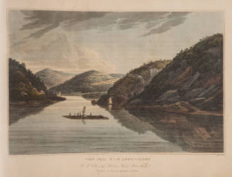 View Near Fort Montgomery, No, 18 of the Hudson River Port Folio