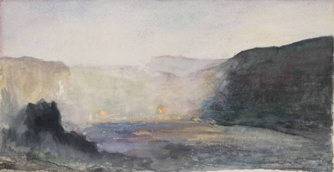 Crater of Kilauea, Sunrise
