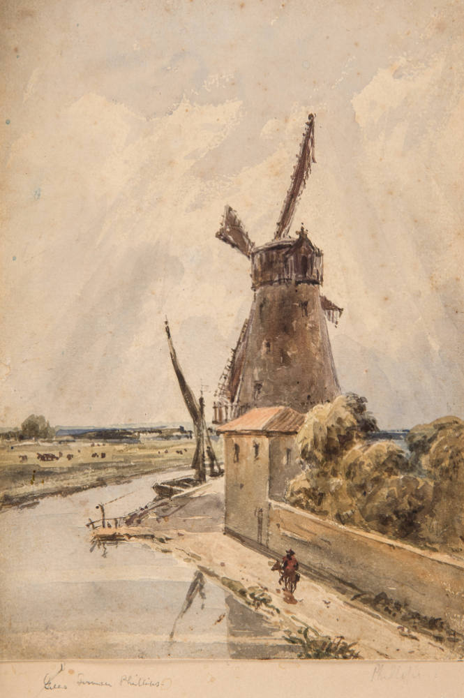 Landscape with Windmill