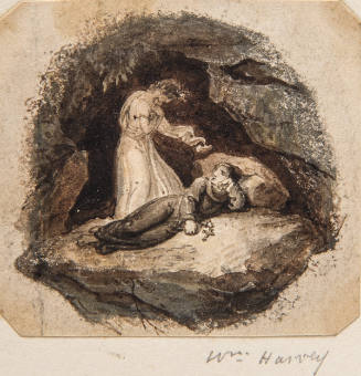 Nun Visited by a Woman in White