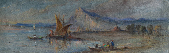 Imitation of Turner's Blue Drawings