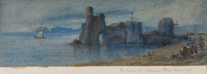 Imitation of Turner's Blue Drawings