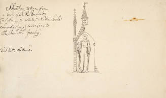 Sketches, taken from a book of Old Records relating to estates, Nether Seale,Leicestershire, belonging to the Rev. Mr. Gresley. First date 56. Hen. B.