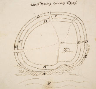 Plan - Wallbury Camp, Essex