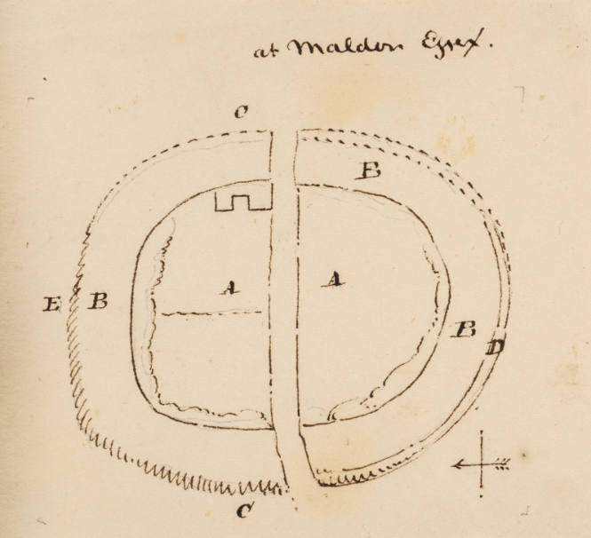 Plan, at Maldon, Essex