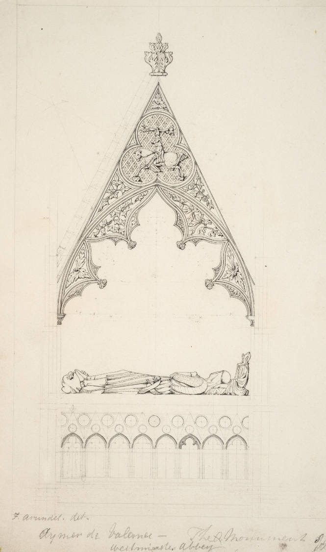 Westminister Abbey: The Monument of Aymer de Valance